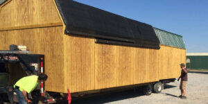 how much does a shed weigh